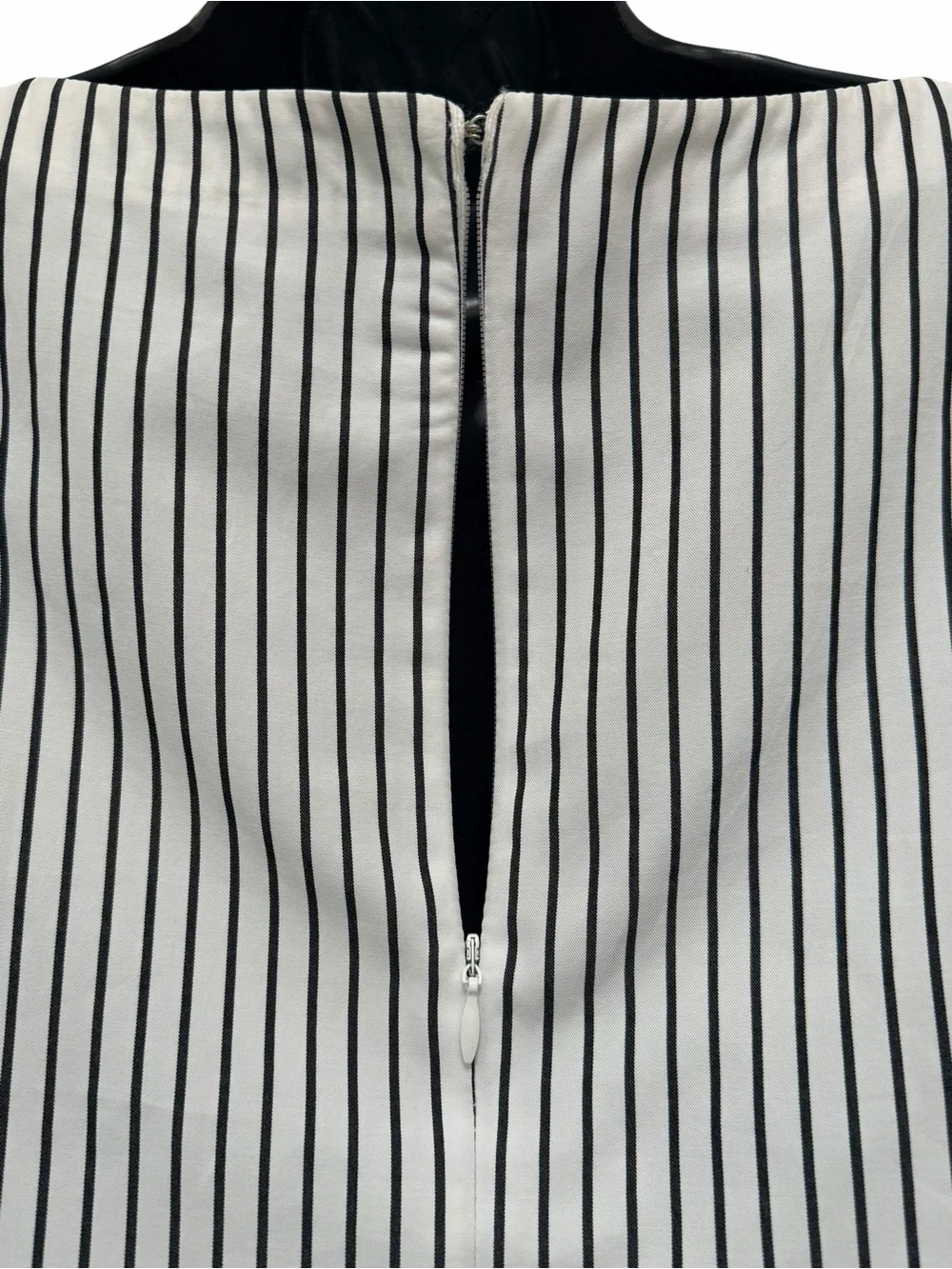 Anthropologie Maeve Black White Striped Puff Sleeve Blouse XXS